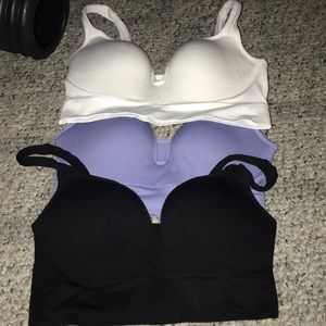 3 sport push up bras
